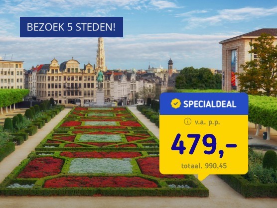 Minicruise België&Nederland + volpension