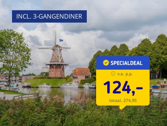 Verblijf aan de gracht van Dokkum