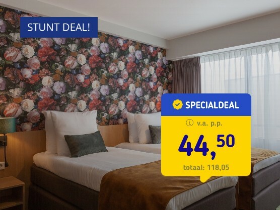 4*-hotel nabij Amsterdam + ontbijt