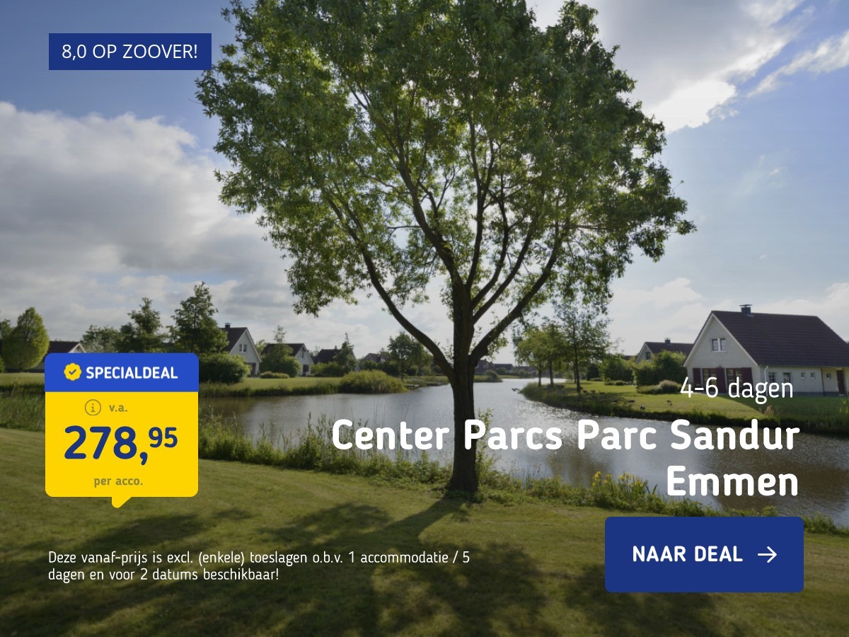 Center Parcs Parc Sandur Emmen