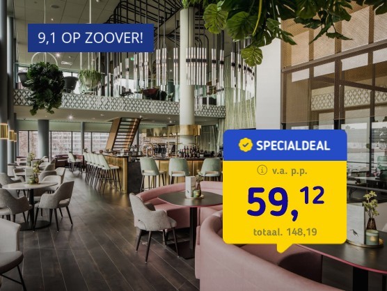 Luxe 4*-Van der Valk Haarlem nabij zee