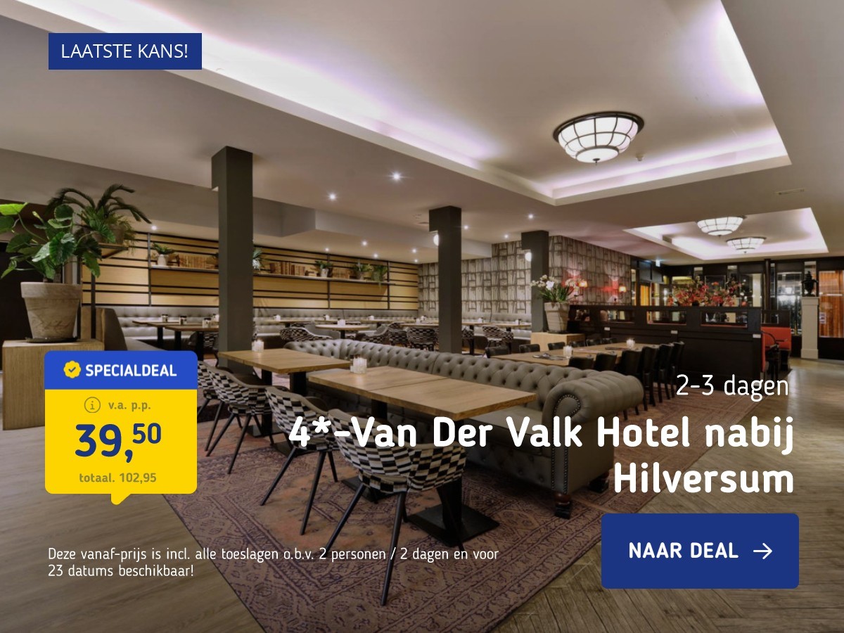 4*-Van Der Valk Hotel nabij Hilversum