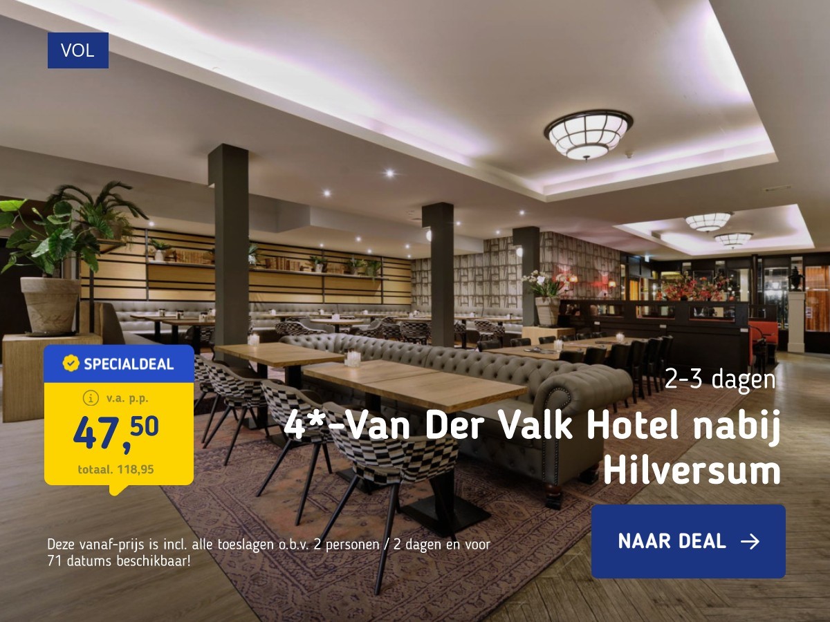 4*-Van Der Valk Hotel nabij Hilversum