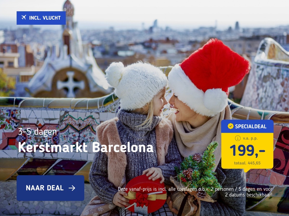 Kerstmarkt Barcelona