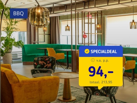 DINER SPECIAL! 4*-hotel Veluwe + diner