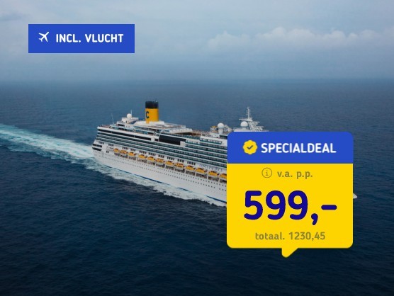 5-daagse cruise volpension of all-in