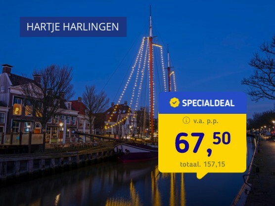 Familiehotel in Harlingen incl. ontbijt