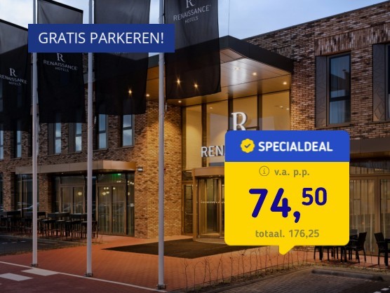 4*-hotel nabij Amsterdam + ontbijt