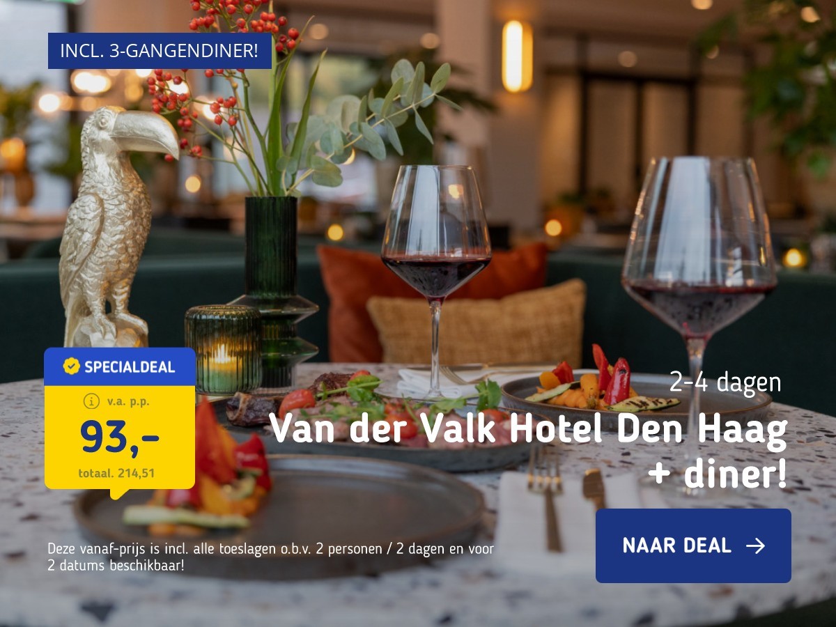 Van der Valk Hotel Den Haag + diner!