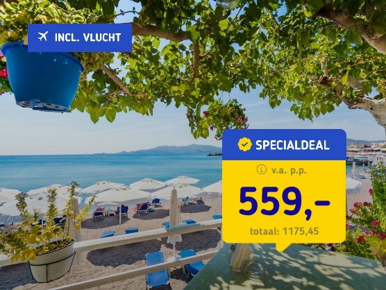 All inclusive op Rhodos + vlucht