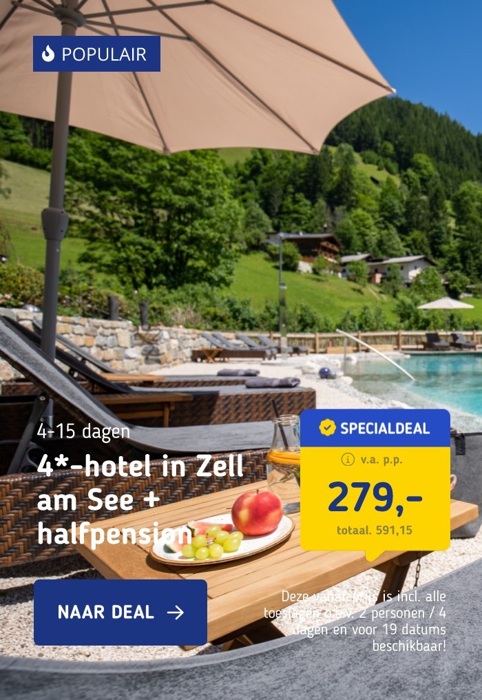 4*-hotel in Zell am See + halfpension