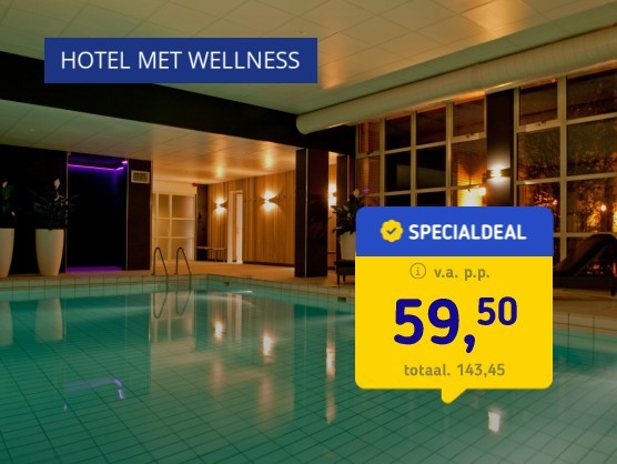 MEGADEAL! 4*-hotel nabij de Veluwe