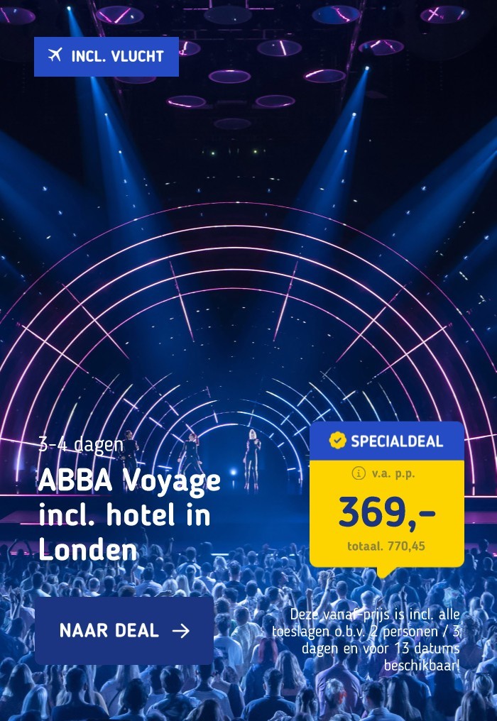 ABBA Voyage incl. hotel in Londen