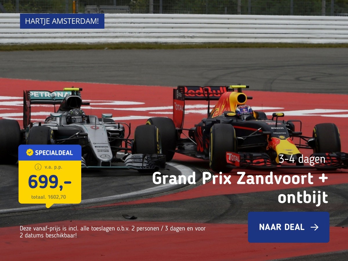 Grand Prix Zandvoort + ontbijt