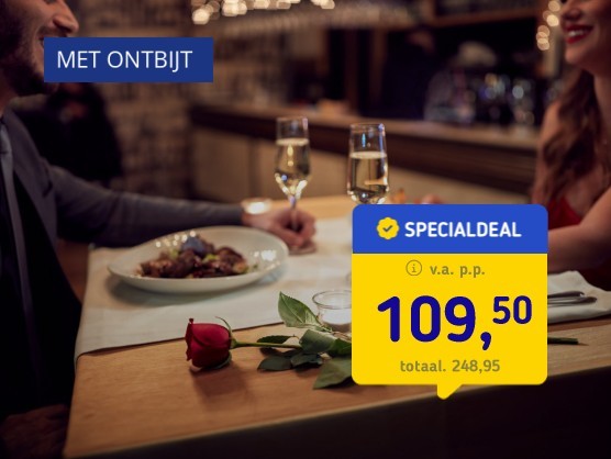 Valentijn special! 🌹 4*-Hilton hotel