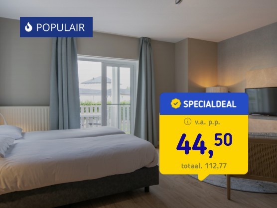 FLASHDEAL! Hotelkamer in Rockanje