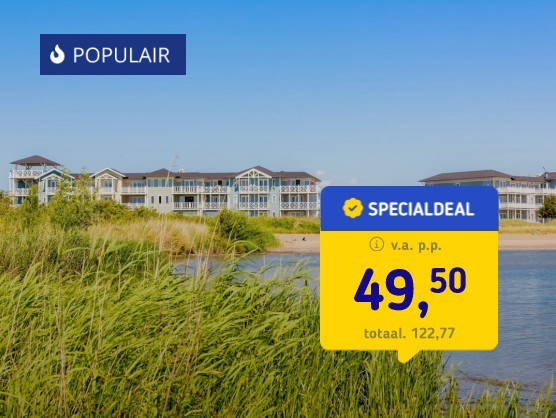 FLASHDEAL! Hotelkamer in Rockanje