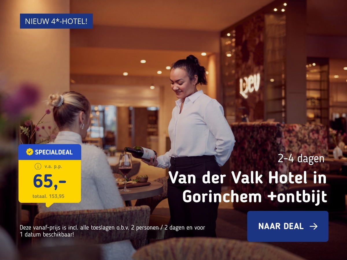 Van der Valk Hotel in Gorinchem +ontbijt