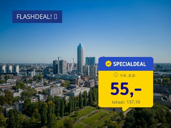 4*-hotel in hartje Rotterdam!