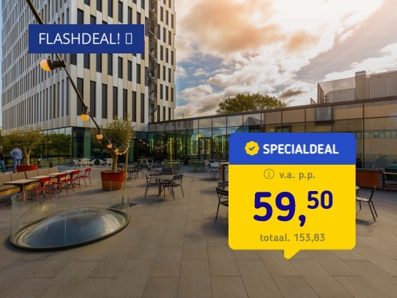 4*-hotel Amsterdam incl. ontbijt