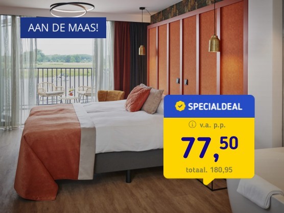 4*-hotel in Arcen aan de Maas + ontbijt!