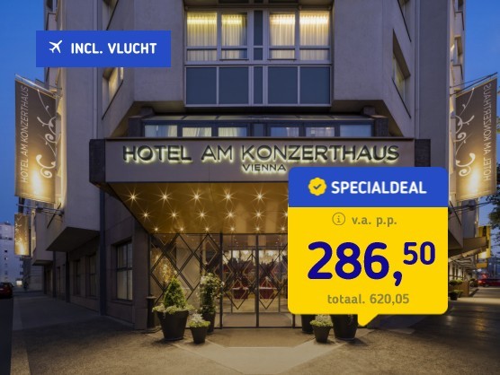 4*-hotel in Wenen + vlucht en ontbijt