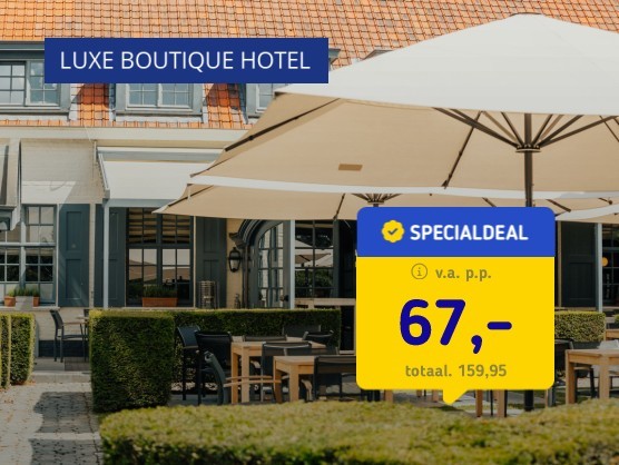 4*-boutique hotel nabij Gent