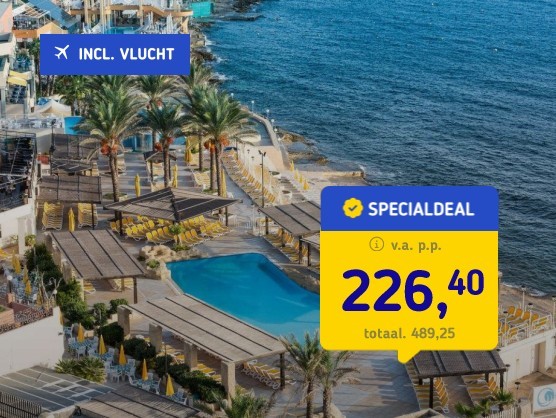 4*-hotel in St. Pauls Bay op Malta