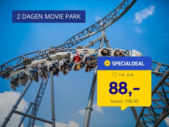 2 dagen Movie Park + 4*-hotel in Bottrop