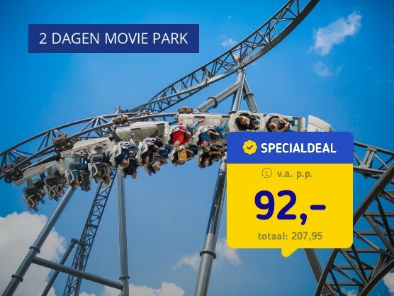 2 dagen Movie Park + 4*-hotel in Bottrop
