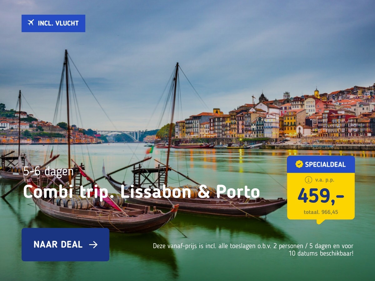 Combi trip: Lissabon & Porto