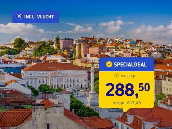 4*-Stedentrip Lissabon + fietstour