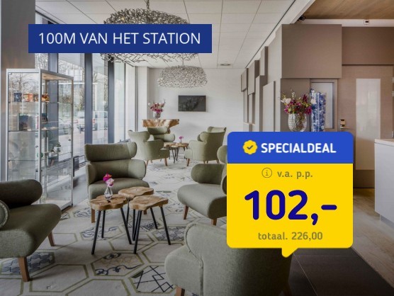 4*-Den Haag + ontbijt en NS treinretour