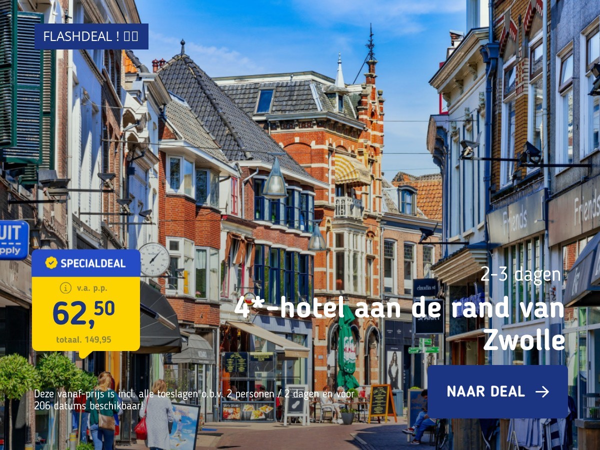 4*-hotel aan de rand van Zwolle