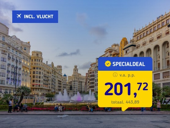 Stedentrip naar Valencia incl. vlucht