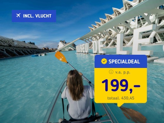 4*-hotel in Valencia nabij het strand