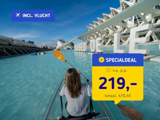 4*-hotel in Valencia nabij het strand