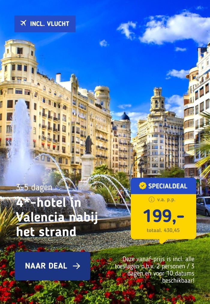 4*-hotel in Valencia nabij het strand