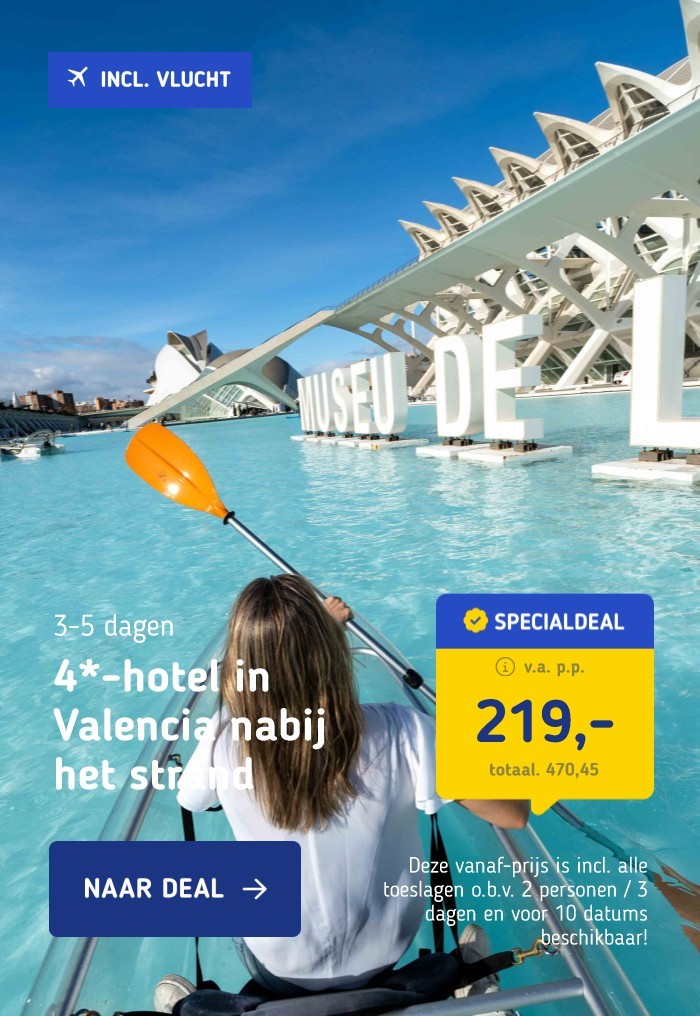 4*-hotel in Valencia nabij het strand