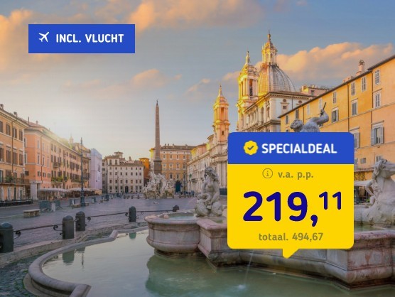 4*-Stedentrip naar Rome