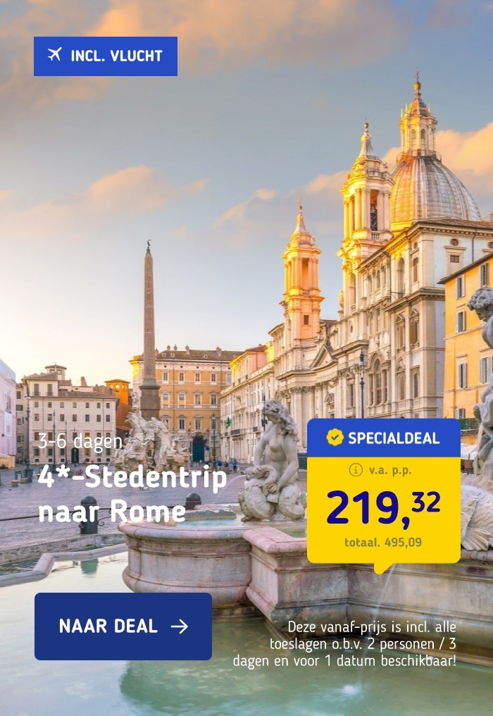 4*-Stedentrip naar Rome