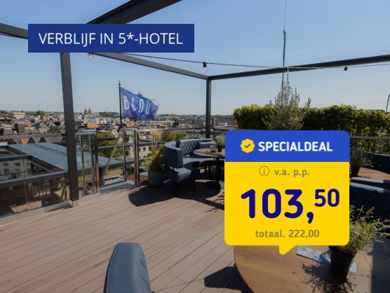 5*-hotel in Arnhem incl. NS treinretour