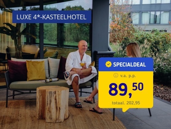 4*-kasteelhotel in Heerlen incl. ontbijt