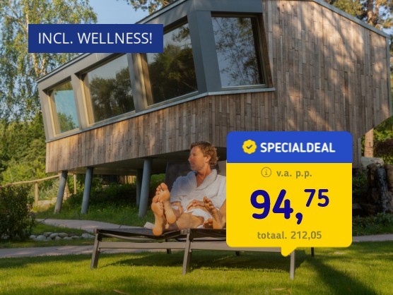 Wellness hotel Roosendaal incl. onbijt