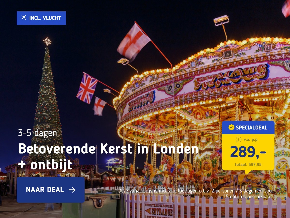 Betoverende Kerst in Londen + ontbijt