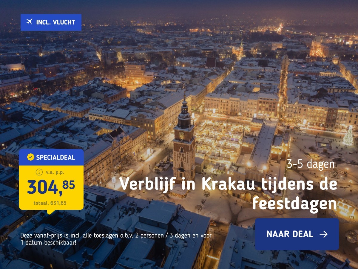 Verblijf in Krakau tijdens de feestdagen