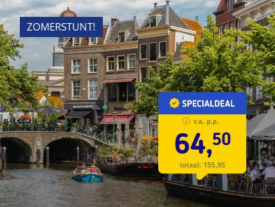 In het hart van Leiden incl. ontbijt!