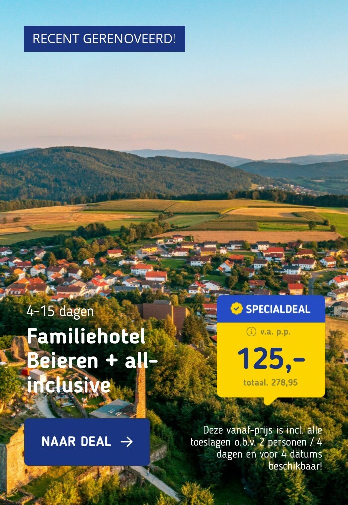 Familiehotel Beieren + all-inclusive