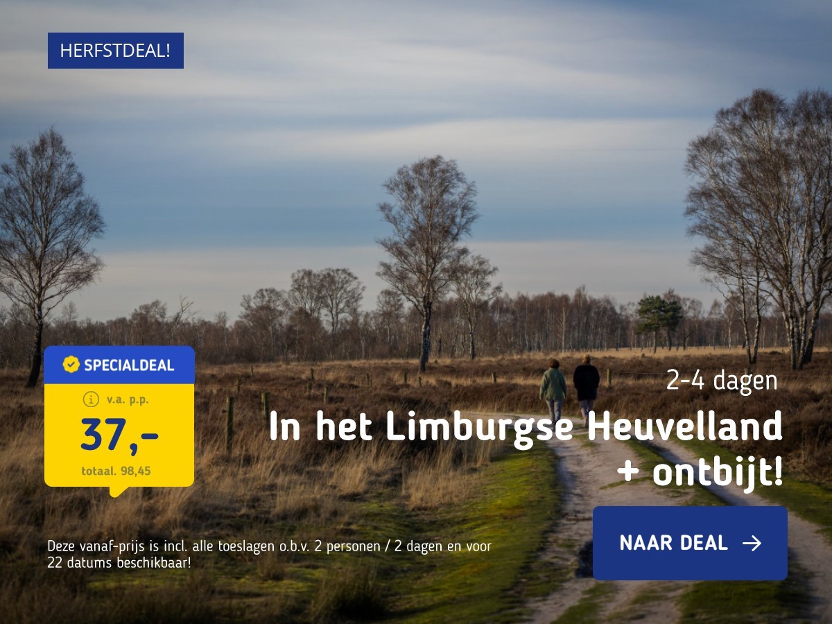 In het Limburgse Heuvelland + ontbijt!