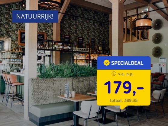 Hotel in hartje Drenthe + all-inclusive